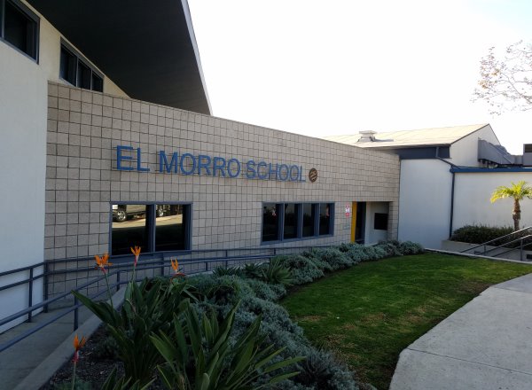 El Morro Elementary School Front Laguna Beach California Orange County