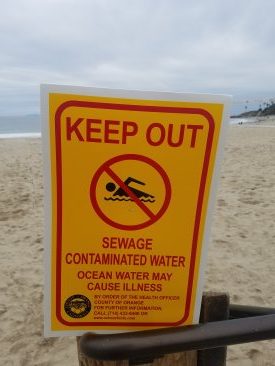 Beaches Temporarily Closed Due to Sanitary Sewer Leak