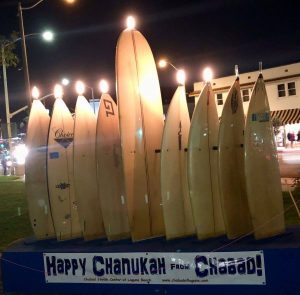 Great Chanukah Gelt Drop Main Beach
